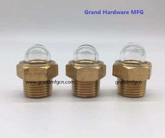 male NPT pipe threads 1/2 inch dome oil level sight glass gauge oil level indicators for truck radiators