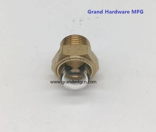 male NPT pipe threads 1/2 inch dome oil level sight glasses with natrual glass for truck radiators