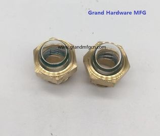 male NPT pipe threads 1/2 inch dome oil level sight glasses with natrual glass for truck radiators