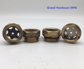 male NPT BSP pipe threads 1/2 inch radiator dome oil level glass sight with natural glass OEM and ODM service