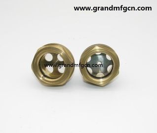 Metric thread M42x1.5 M36X1.5 M33X1.5 brass oil level sight glass with stainless steel reflector no finishing , China