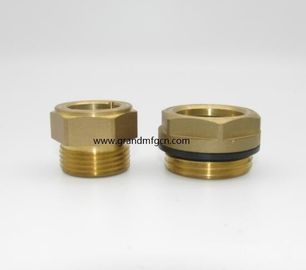 Metric thread M42x1.5 M36X1.5 M33X1.5 brass oil level sight glass with stainless steel reflector no finishing , China