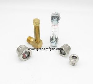 Plastic Oil Level Indicator / aluminum hydraulic oil level indicator with level marks for Thin-wall container