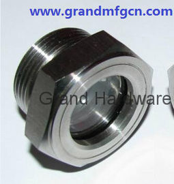 NPT thread 2 inch stainless steel oil sight glass SS304 oil level gauges