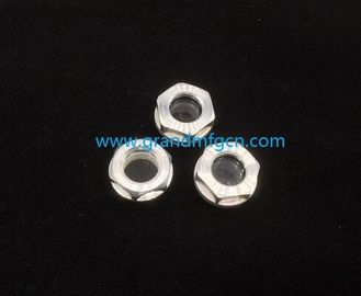 male BSP G thread custom blower aluminium oil level sight glasses with 3mm glass professional manufacturer in China