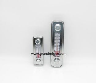 Alloy Aluminum Hydraulic Oil Level Indicator / Gauge With Thermometer level marks for Thin-wall container