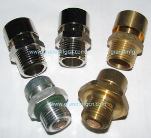 male Metric thread M16*1.5 M18 M20 sandblasting brass breather vents for hydraulic reservoir