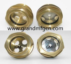 Metric thread M14x1.5 M26X1.5 M42X1.5 M48X1.5 brass oil level sight glass with reflector no finishing , China