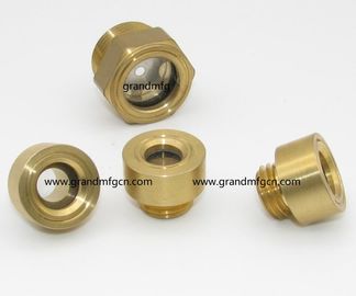 Metric thread M14x1.5 M26X1.5 M42X1.5 M48X1.5 brass oil level sight glass with reflector no finishing , China