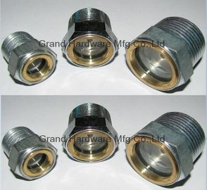 NPT thread 1/2&quot; 3/8&quot; 3/4&quot; 2&quot;steel oil level lsight glass liquid level gauge compressor sightglass manufacturer China