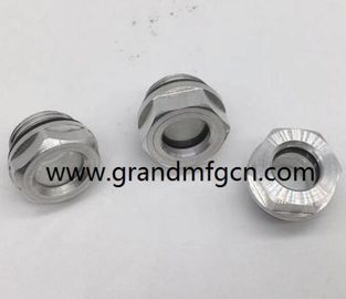 BSP G thread 1/2&quot;,3/4&quot;, 1&quot;, 2&quot;Blower Oil level indicator sight glass professional manufacturer custom available