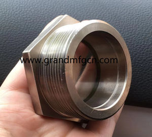 Metric thread M18 M22 M26 M27X1.5 M33X2 M60X2 fused oil level sight glasses for refrigeration equipments