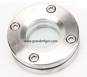 Stainless steel 304 316 flange visual sight glasses for equipments