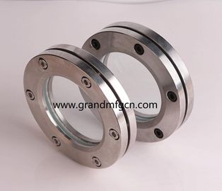 Stainless steel 304 316 flange visual sight glasses for equipments