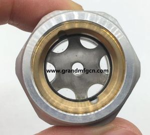 G 3/8&quot; 3/4&quot; 1/2&quot; 1/4&quot; Blower Oil level indicator sight glass no finishing custom available