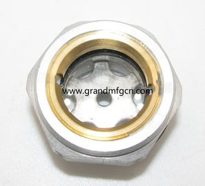 G 3/8&quot; 3/4&quot; 1/2&quot; 1/4&quot; Blower Oil level indicator sight glass no finishing custom available