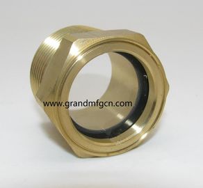 G thread 1 1/4&quot; 1 1/2&quot; 2&quot; brass oil level sight glass with reflector no finishing , China