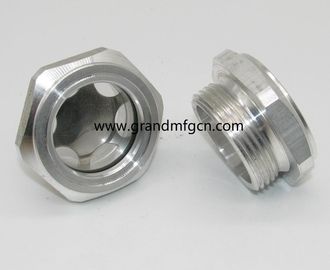 Metric thread M30X1.5 M33X1.5 reducer Oil level indicator sight glass custom available