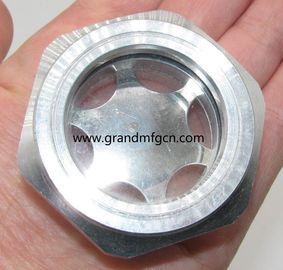 Metric thread M30X1.5 M33X1.5 reducer Oil level indicator sight glass custom available