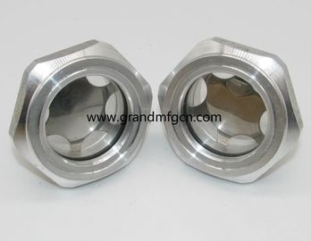Metric thread M36X1.5 M33X1.5 reducer Aluminum Oil level indicator sight glass custom available