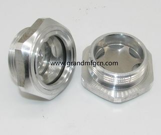 Metric thread M30X1.5 M33X1.5 reducer Aluminum Oil level indicator sight glass custom available