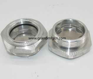 Metric thread M30X1.5 M33X1.5 reducer Aluminum Oil level indicator sight glass custom available