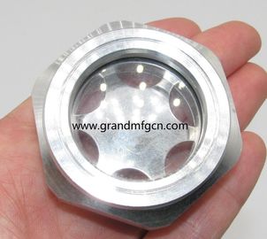 Metric thread M30X1.5 M33X1.5 reducer Aluminum Oil level indicator sight glass custom available