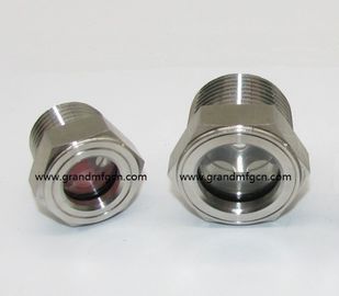 1&quot; 2&quot; NPT thread 1 1/4 inch stainless steel oil sight glasses SS304 oil level gauges OEM and ODM service