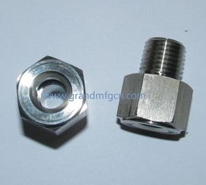 NPT 1/4 pressure stainless steel oil sight glasses SS304 100 bar for turbine chamber OEM and ODM service