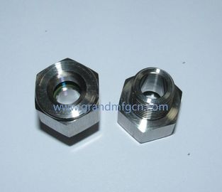 100 bar NPT 1/4 pressure stainless steel oil sight glasse SS304 100 bar for drilling platform OEM and ODM service