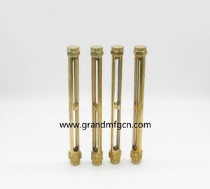 Brass sight glass Oil Level Gauges in male NPT,BSP,G thread1/8&quot;,1/4&quot;,3/8&quot;,1/2&quot;3/4&quot;,1&quot;,with quartz glass tube