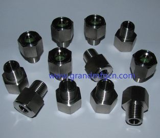 NPT 3/8 pressure stainless steel oil sight glasses SS304 100 bar  turbine chamber OEM and ODM service