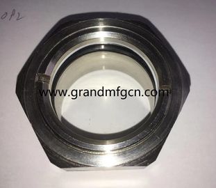 NPT 2&quot; high pressure stainless steel oil sight glass in stock SS304 80 bar OEM and ODM service