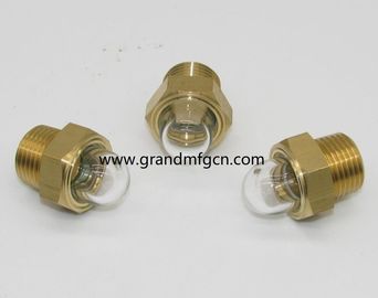 male Metric thread M27 domed oil level glass sight with natural glass OEM and ODM service