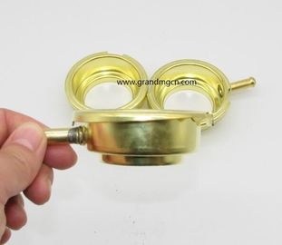 custom 2 inch SS304 / brass Auto Radiator Caps and Auto Filler Necks OEM ODM business service welding connection