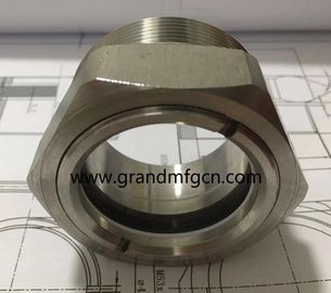 1&quot; NPT Sight Glass for BHO system Oil Extractor W/Solvent Tank SS304 1500PSI OEM and ODM service