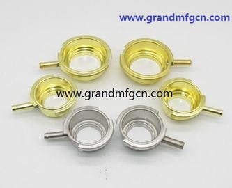 custom 42mm natural SS304 / brass Auto Radiator Caps and Auto Filler Necks OEM ODM business service welding connection