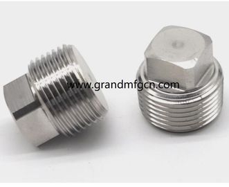 SAE hex socket steel plug custom oil drain steel plug SS304 plugs