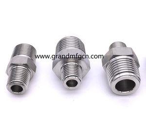 female and male thread OEM,ODM stainless steel precision machined parts natural finishing