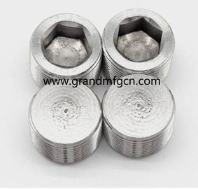 male thread 1/4&quot; 3/4&quot; 1/2&quot; 1 INCH stainless steel 304 Countersunk hexagon plug