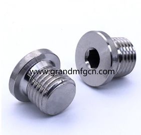 male thread 1/4&quot; 3/4&quot; 1/2&quot; 1 INCH stainless steel 304 Countersunk hexagon plug