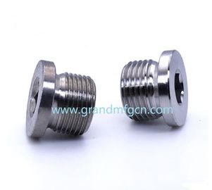 male thread 1/4&quot; 3/4&quot; 1/2&quot; 1 INCH stainless steel 304 Countersunk hexagon plug