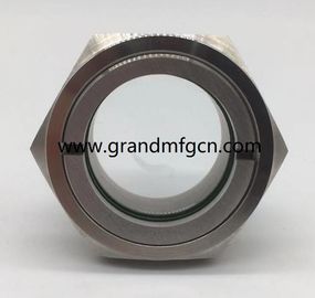 high pressure M36 M42 stainless steel 304 reactor equipment  sight plug for closed loop BHO extractor OEM ODM service