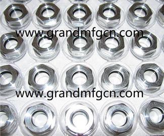 BSP thread G 1-1/4&quot; 1&quot; Aluminum oil sight window viewport bull eye sight galss for helical gearboxes Power Transimission