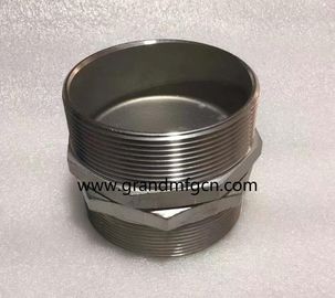 male thread OEM stainless steel precision machined &amp; turned down parts octagonal SS304 plugs