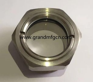 NPT thread 1/8 1/4 3/4 1/2 inch stainless steel SS316 SS304 observation oil level sight glasses OEM service no finishing
