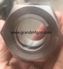 high pressure NPT 2&quot; stainless steel 304 reactor equipment  sight plug for closed loop BHO extractor OEM ODM service