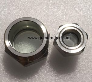 NPT thread 1/8 1/4 3/4 1/2 inch stainless steel SS316 SS304 observation oil level sight glasses OEM service no finishing