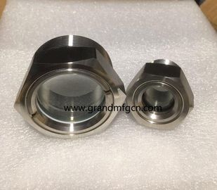 NPT thread 1/8 1/4 3/4 1/2 inch stainless steel SS316 SS304 observation oil level sight glasses OEM service no finishing