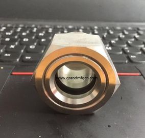NPT 3/8 pressure stainless steel oil sight glasses SS304 100 bar  turbine chamber OEM and ODM service